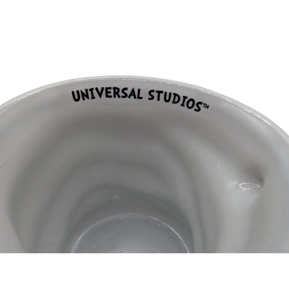 Dr Seuss Universal Studios Ceramic Sculpted Cat In The Hat Mug Cup